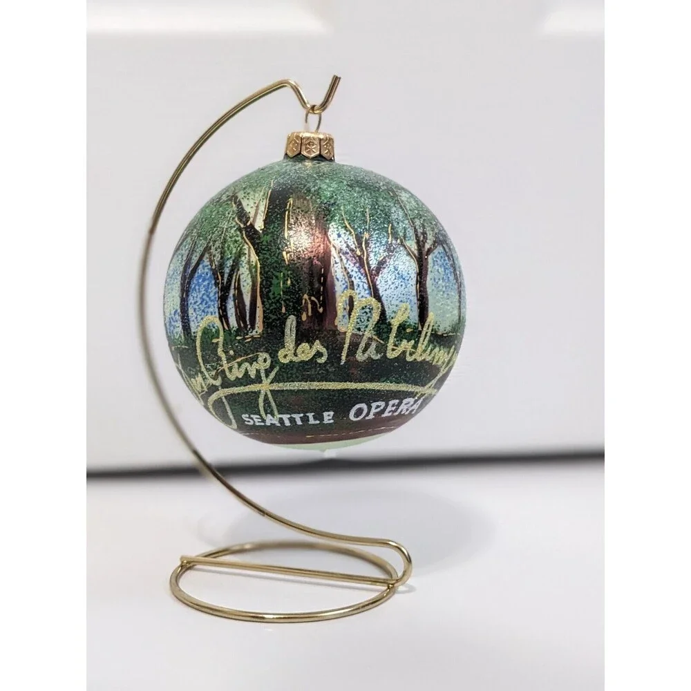 Seattle Opera Der‎ Ring des Nibelungen Polish Glass Christmas Ornament Large 4